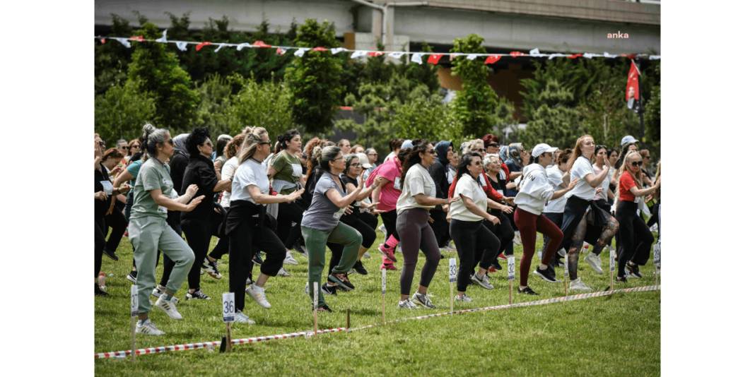 Başkentte kadınlar rekor için ter döktü: 500 kadınla Guinness’e doğru 3